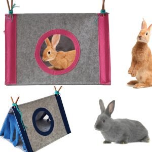 Felt Hideout Tent for Hamsters and Small Pets