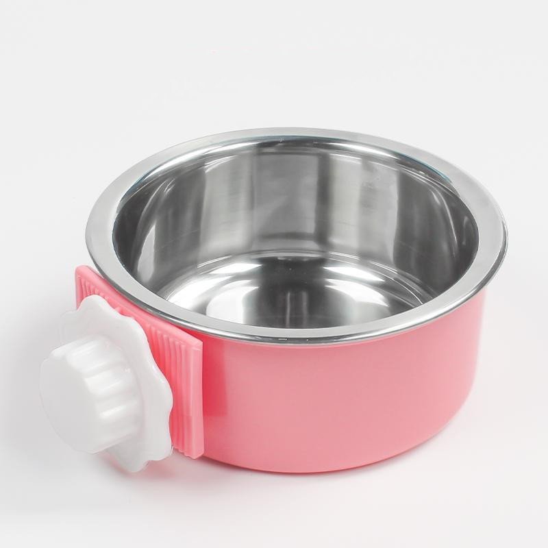 Hanging Stainless Steel Pet Bowl - Image 4