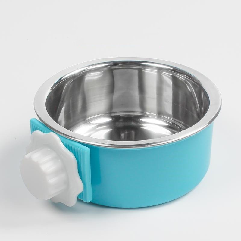 Hanging Stainless Steel Pet Bowl - Image 6