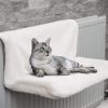 Radiator Cat Bed with Washable Plush Cover