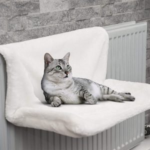 Radiator Cat Bed with Washable Plush Cover