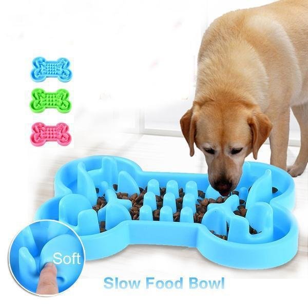 Bone Puzzle Slow Feeder Bowl, Silicone - Image 7