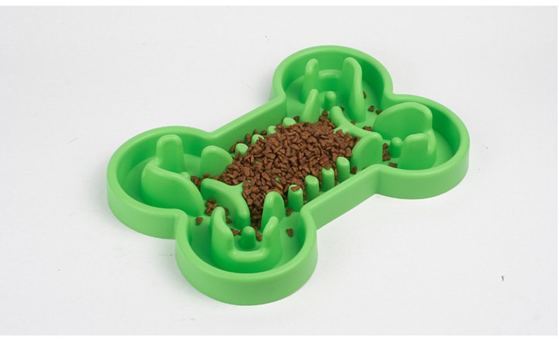 Bone Puzzle Slow Feeder Bowl, Silicone - Image 4