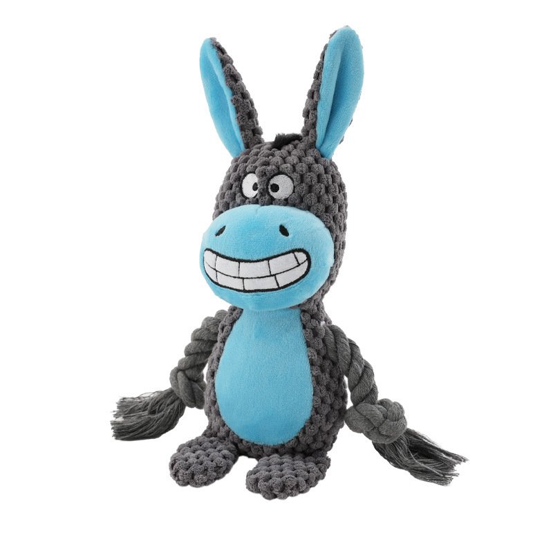 Plush Rope Tug Toy with Sound - Image 8