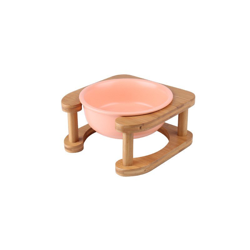 Ceramic Cat Bowl with Optional Stand - Image 7
