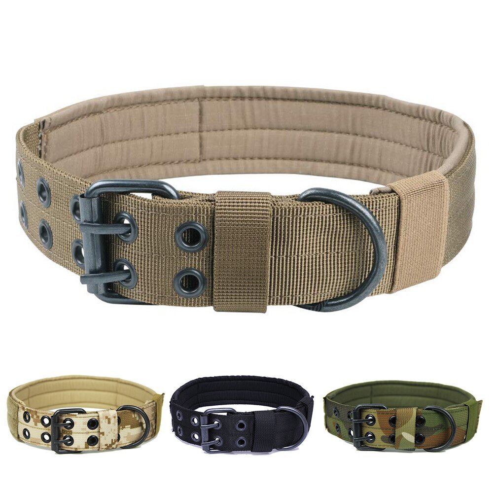Nylon Dog Collar with Adjustable Pin Buckle