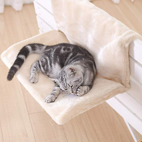 Radiator Cat Bed with Washable Plush Cover - Image 6