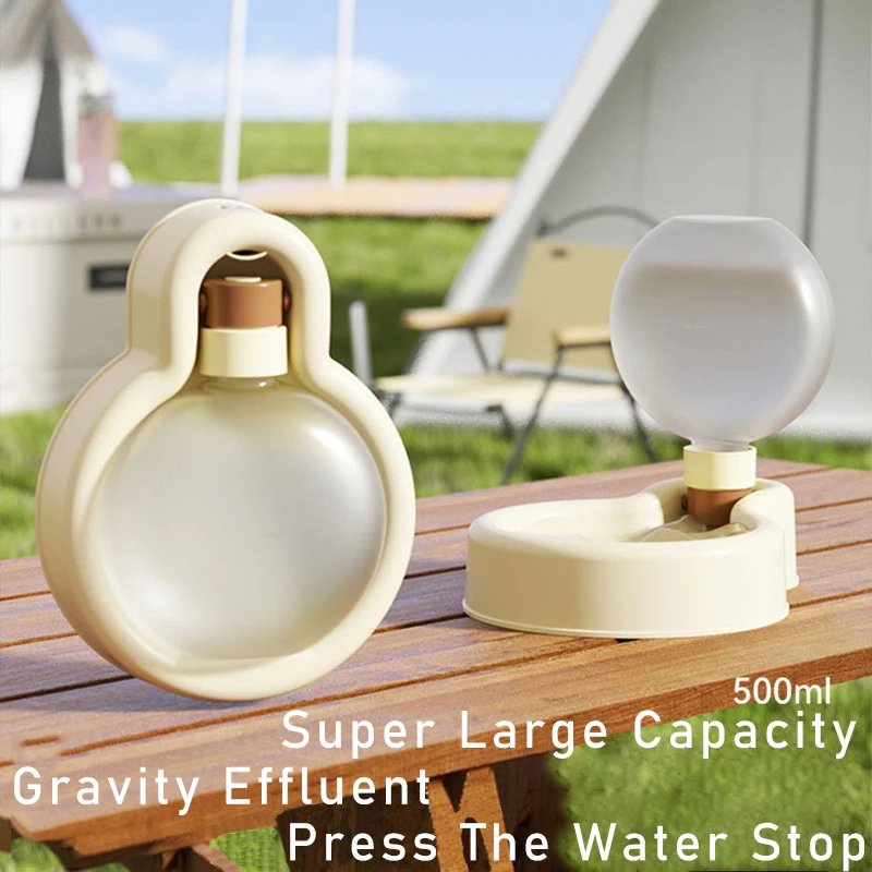 500 ml Portable Pet Water Bottle with Lanyard - Image 8