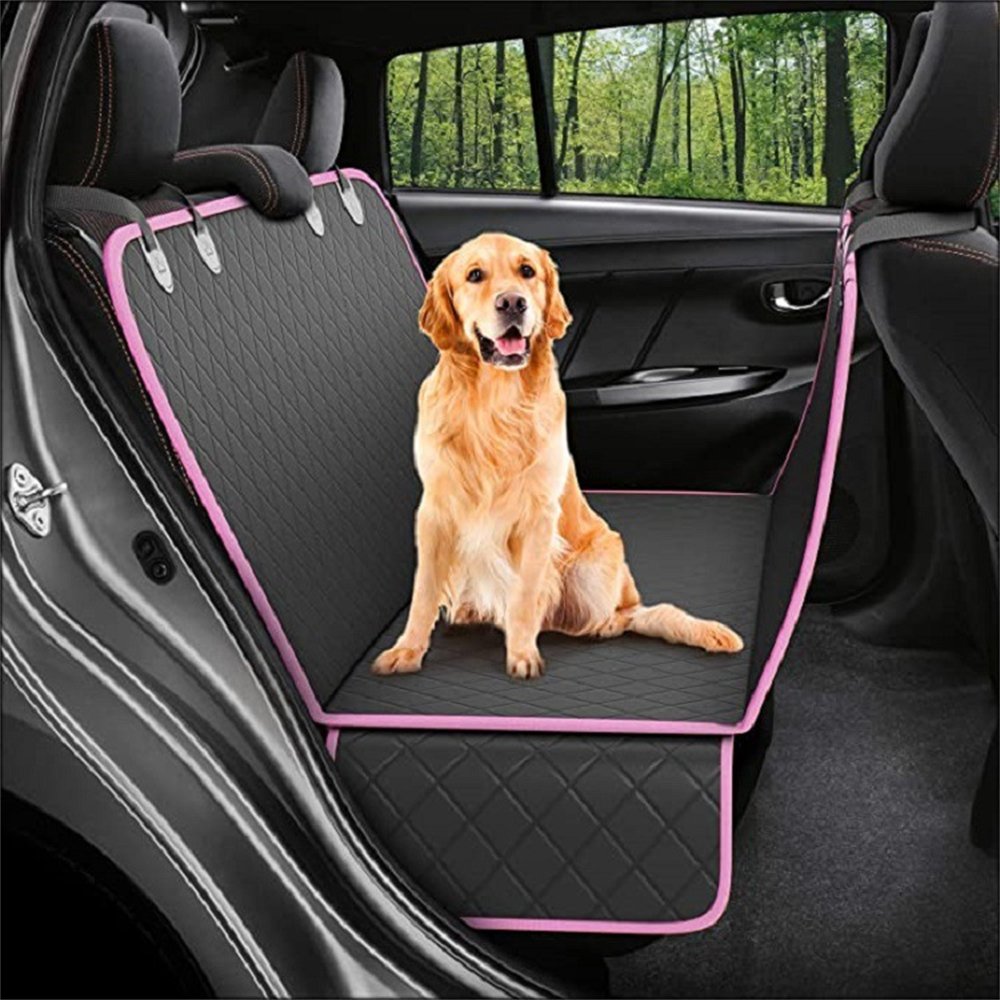 Waterproof Dog Car Seat Cover with Mesh Window - Image 4