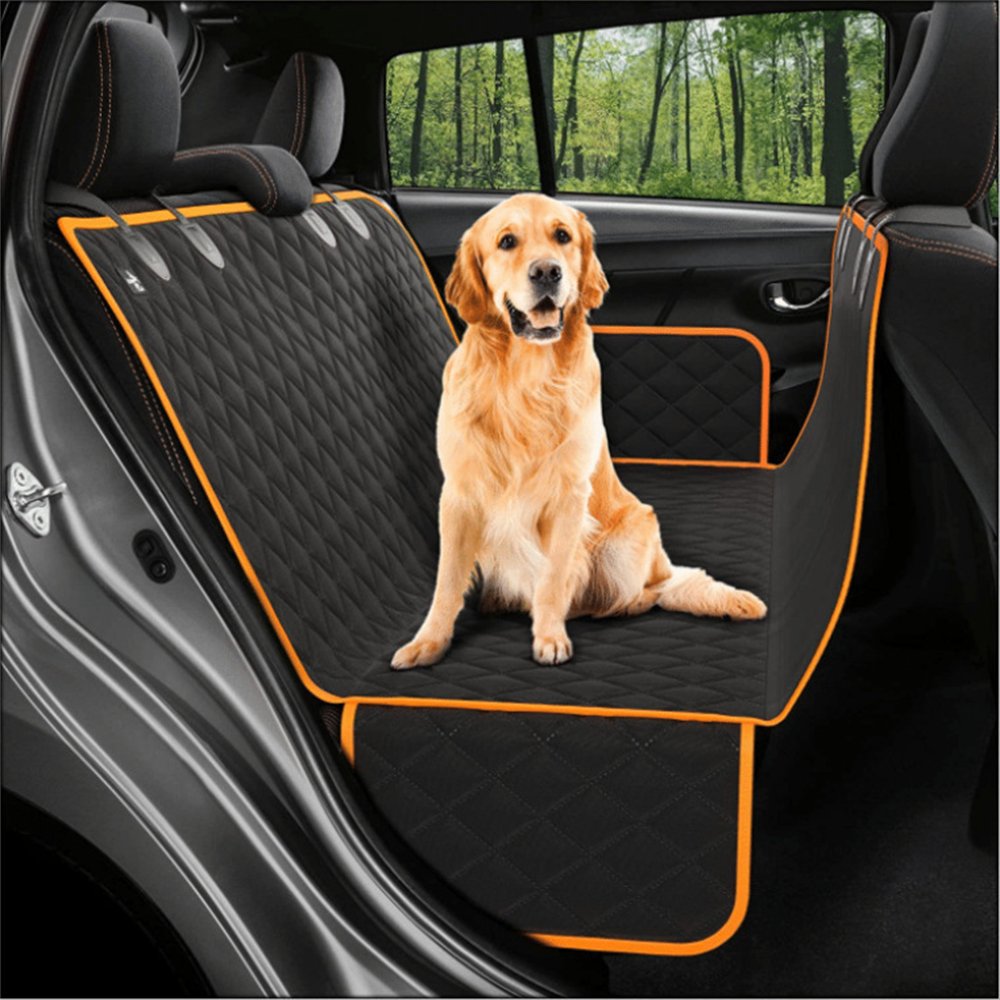 Waterproof Dog Car Seat Cover with Mesh Window - Image 5
