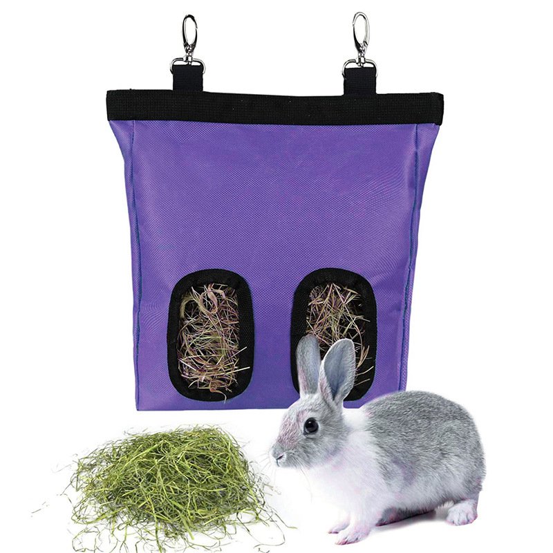 Hanging Hay Feeder Bag for Rabbits - Image 7