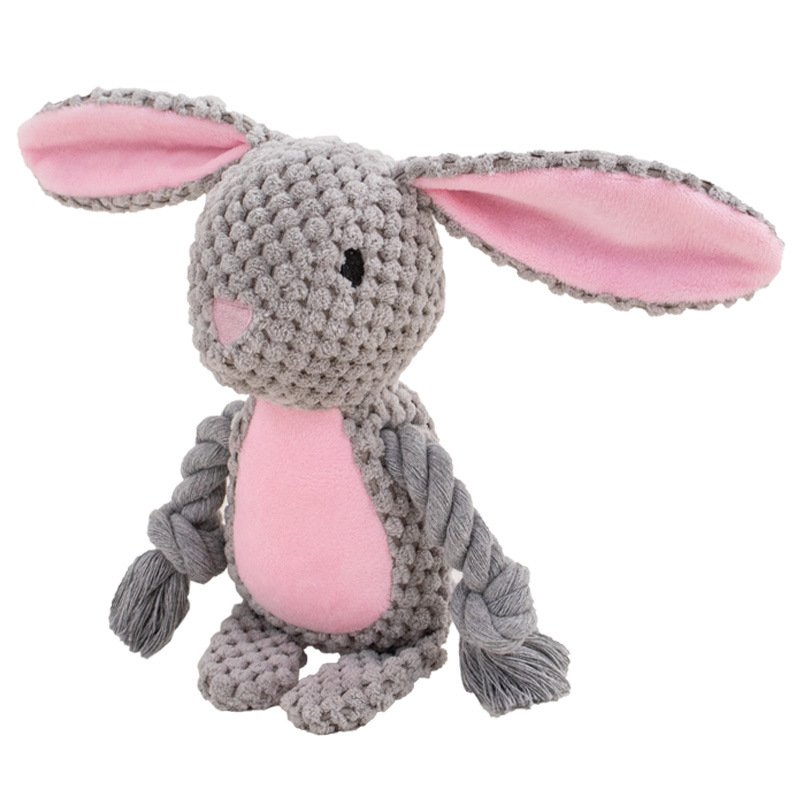 Plush Rope Tug Toy with Sound - Image 7