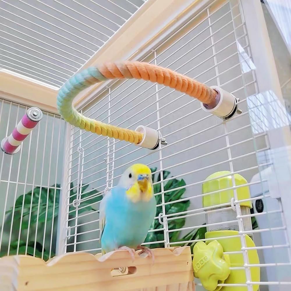 Bendable Rope Perch for Birdcages - Image 4