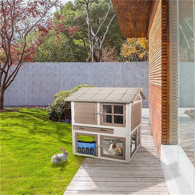 Hanging Hay Feeder Bag for Rabbits - Image 6