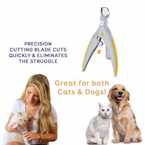 Pet Nail Clipper with LED Light and Magnifier