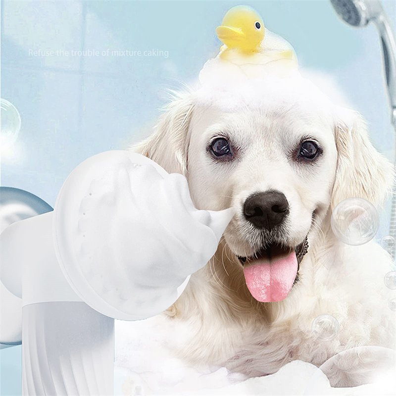 Foaming Bath Brush with Soap Dispenser - Image 2