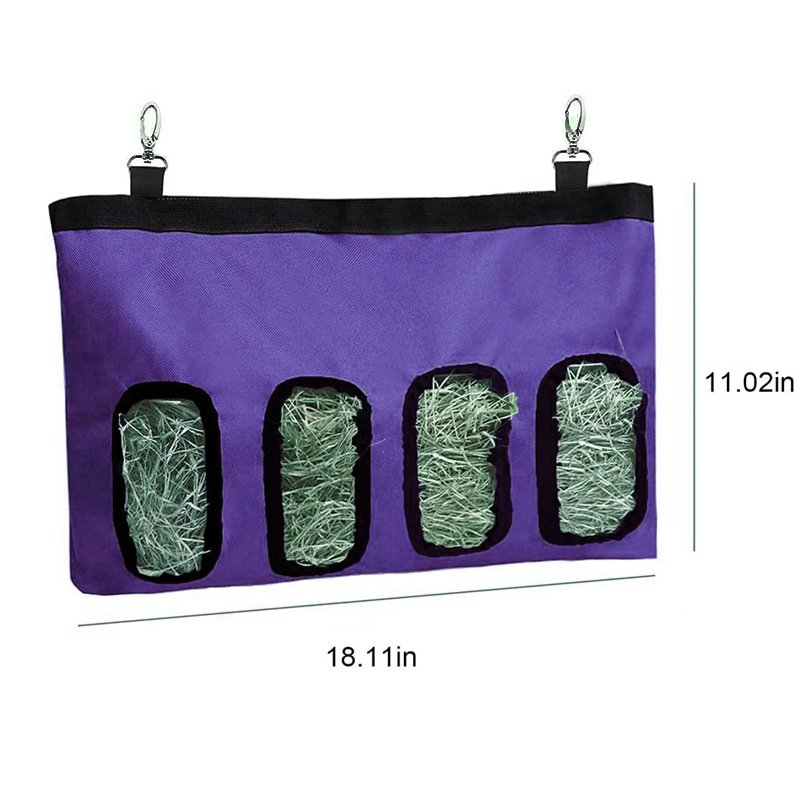 Hanging Hay Feeder Bag for Rabbits - Image 3