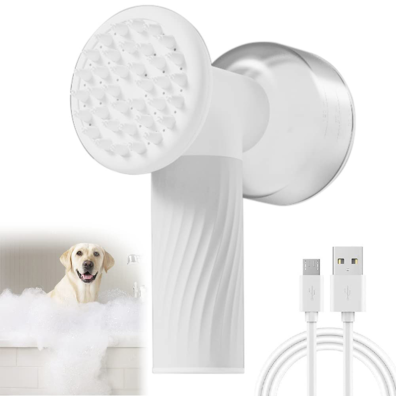 Foaming Bath Brush with Soap Dispenser - Image 8