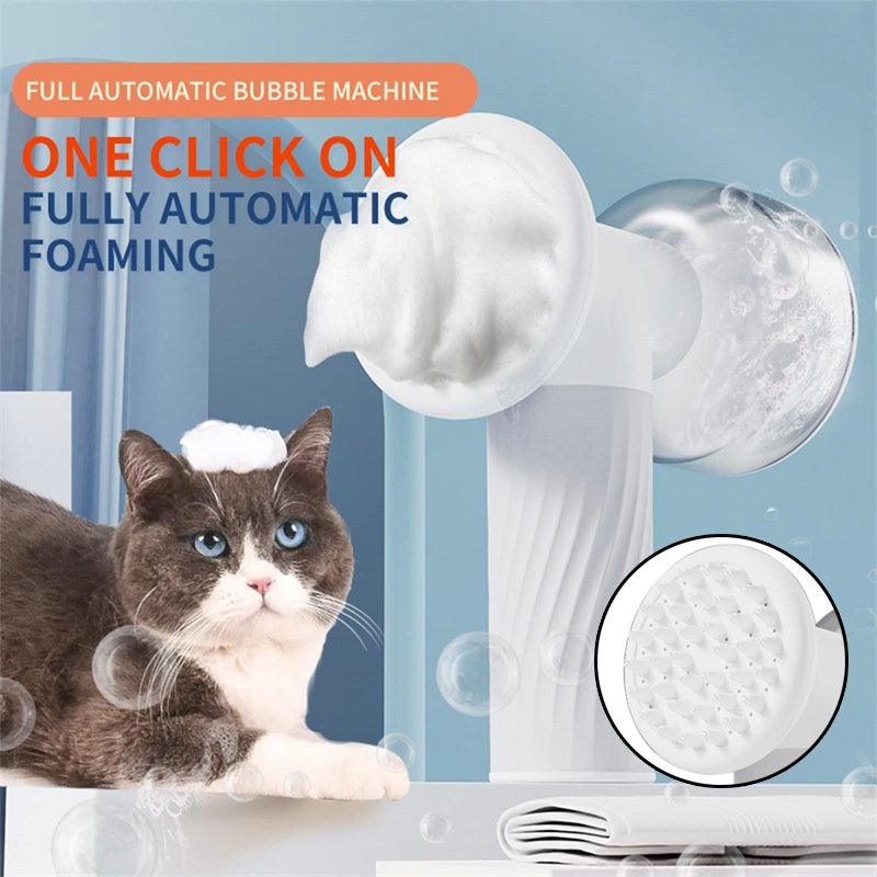 Foaming Bath Brush with Soap Dispenser