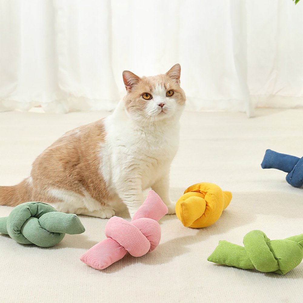 Knotted Cotton Rope Dog Toys