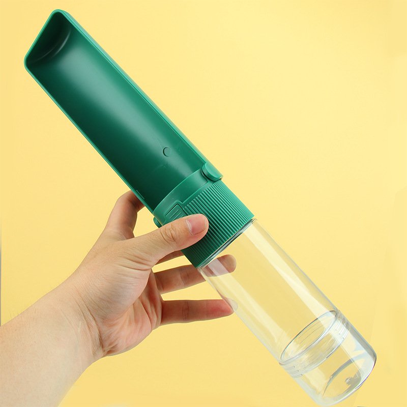 Pet Water Bottle with Food Compartment - Image 4