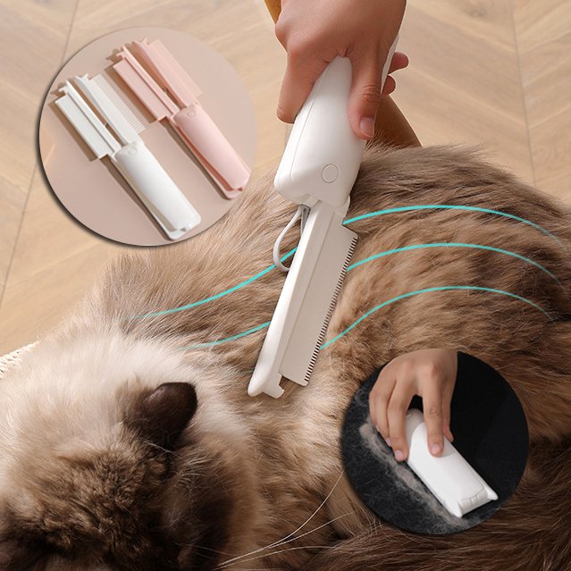 Pet Hair Removal Comb for Cats and Dogs