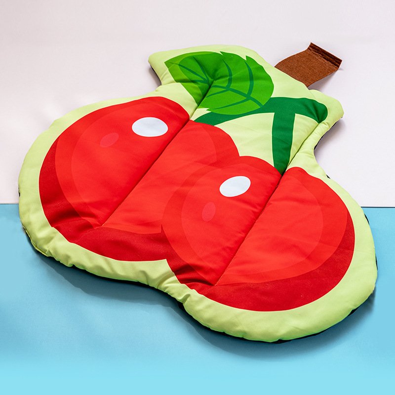 Fruit-Print Cooling Mat for Pets - Image 5