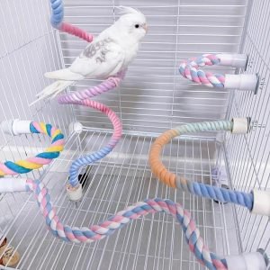 Bendable Rope Perch for Birdcages