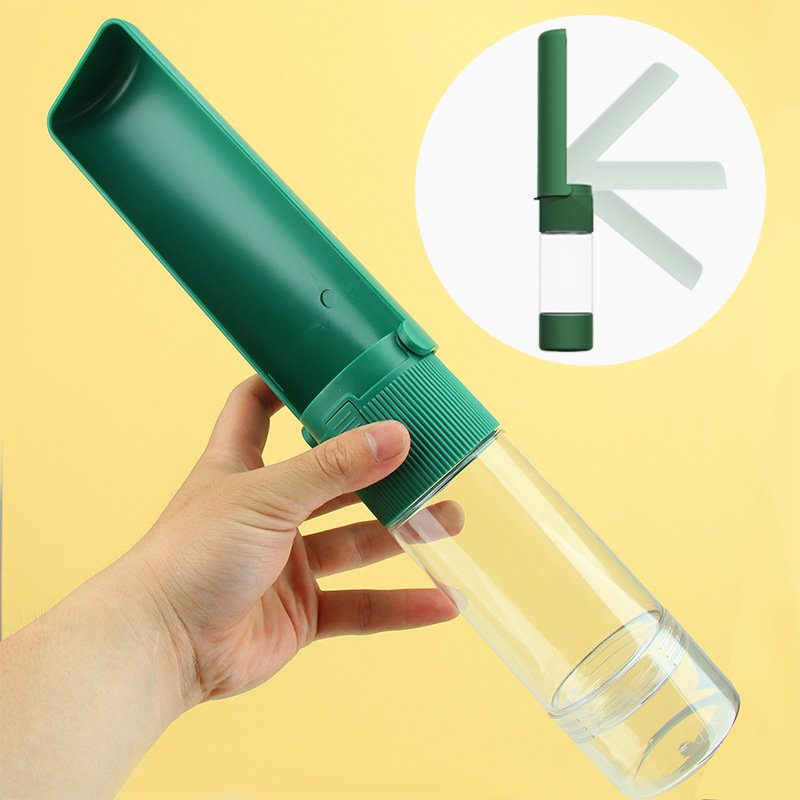 Pet Water Bottle with Food Compartment - Image 5