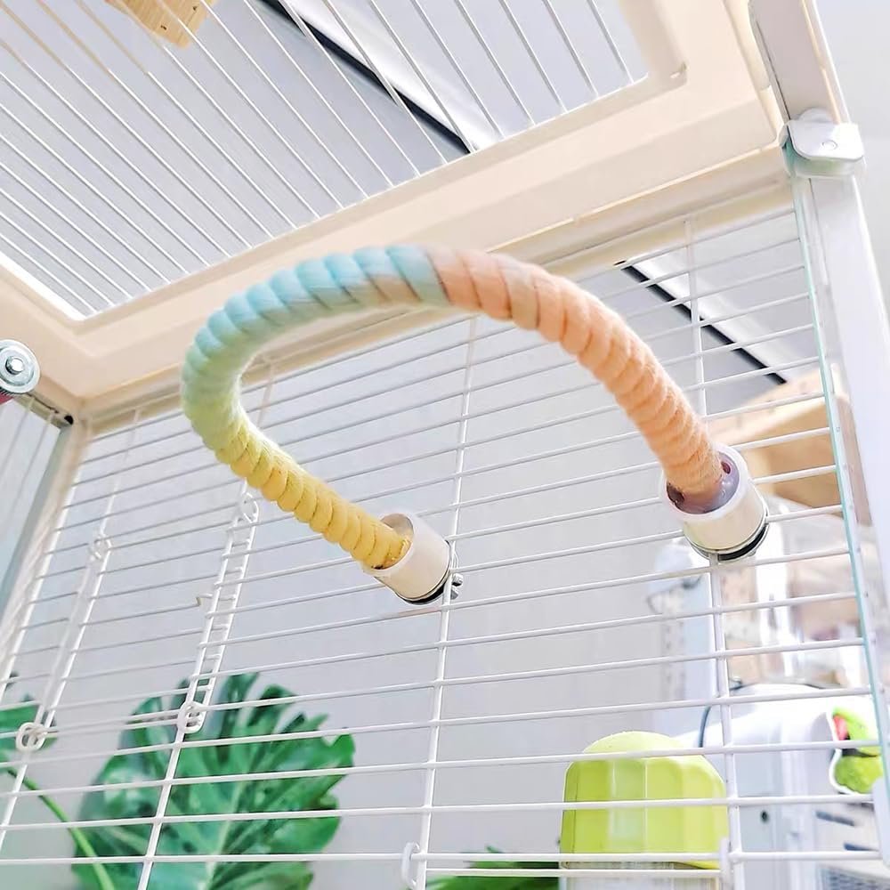 Bendable Rope Perch for Birdcages - Image 8